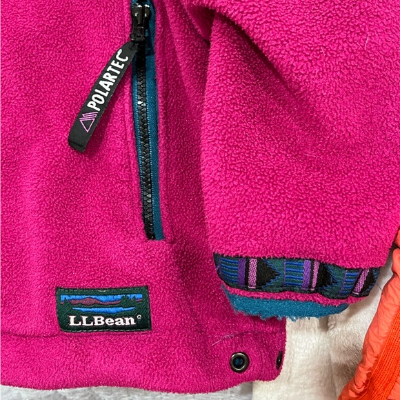 Vintage LL Bean windproof womens fleece - Picture 3 of 4
